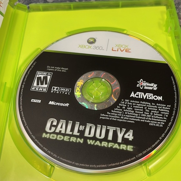 5 for $60 - Call of Duty 4: Modern Warfare for Xbox 360 - Picture 3 of 4
